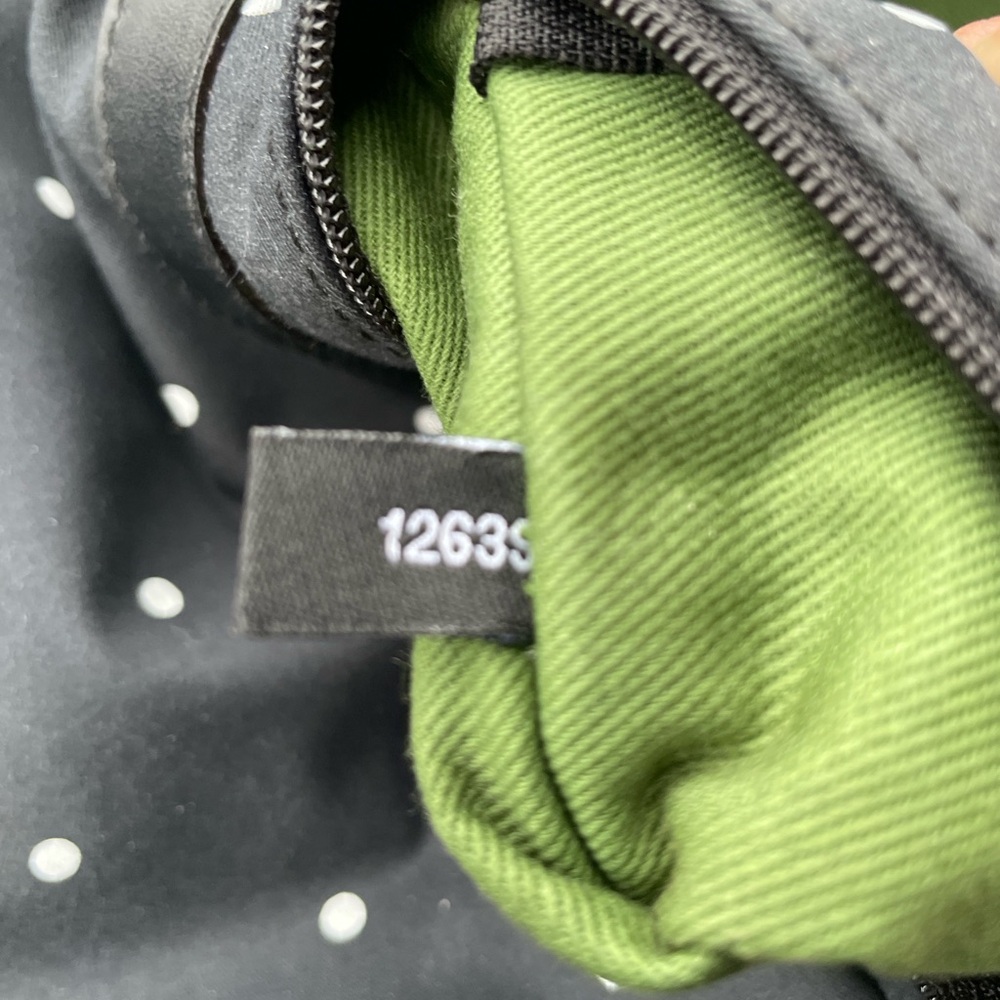 Kate Spade Vintage Polka Dot Bag with Green Interior